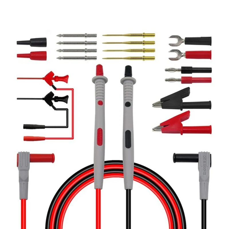 

P1503D Multimeter Probes Replaceable Needles Test Leads Kits Probes For Digital Multimeter Cable Feeler For Multimeter Wire Tips