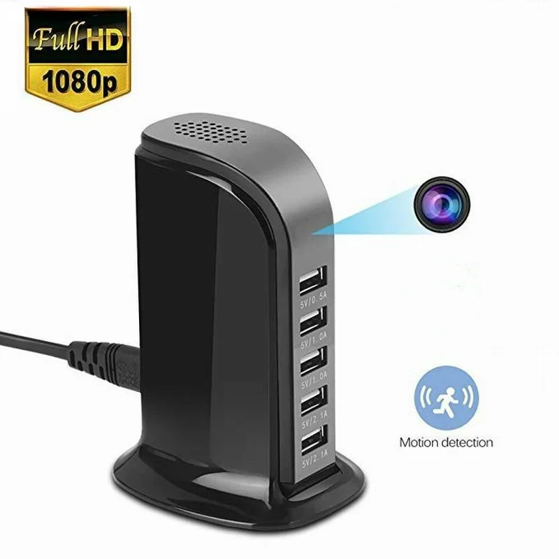 Зарядная станция с USB-портом 1080P 5 USB-портов | Электроника