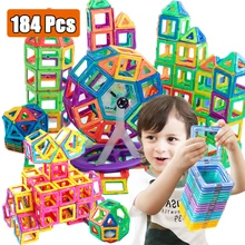 DIY Magnetische Konstruktor Set Dreieck Quadrat Große Ziegel Magnetische Bausteine Designer Set Magnet Spielzeug Für Kinder