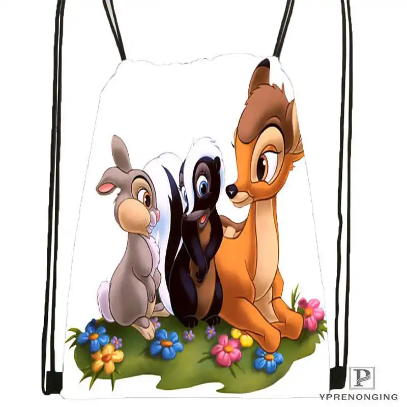 Drawstring Backpack Индивидуальная детская походная сумка на шнурке, милый детский рюкзак(черная спинка) 31x40 см#180531-02-47 - Цвет: Drawstring Backpack