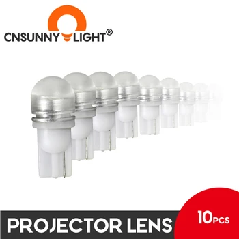 

CNSUNNYLIGHT 10PCS T10 W5W 194 LED Car Clearance Light for lens 194 168 Side Signal Bulb Car Interior Reading Wedge Parking Lamp
