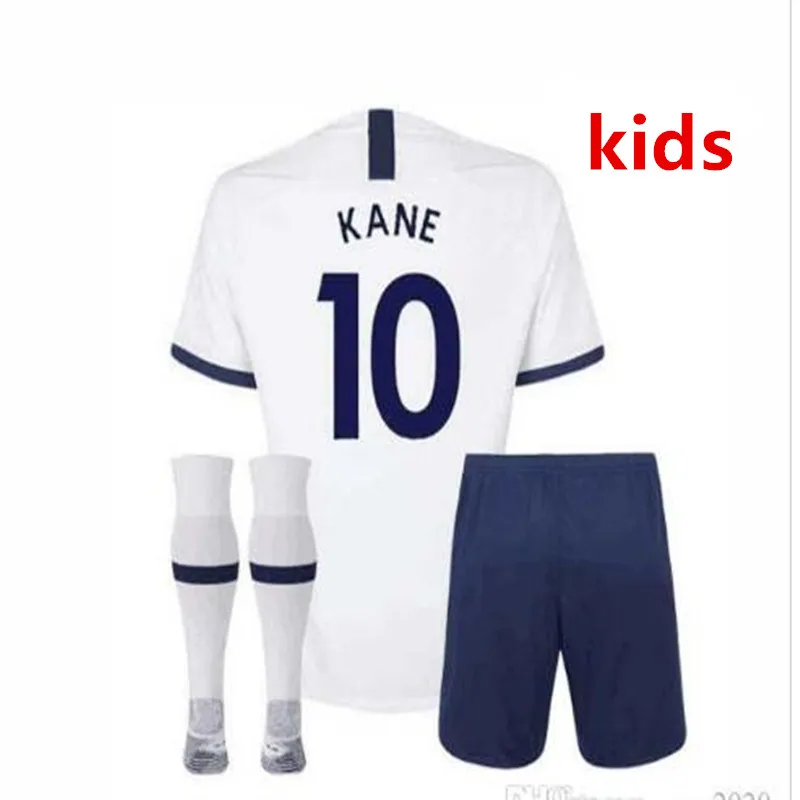 19 20/Tottenham Футбольная Футболка ERIKSEN DAVIES ROSE VERTONGHEN SANCHEZ SON KANE DELE NDOMBELE Детский комплект+ носки Tottenham jersey