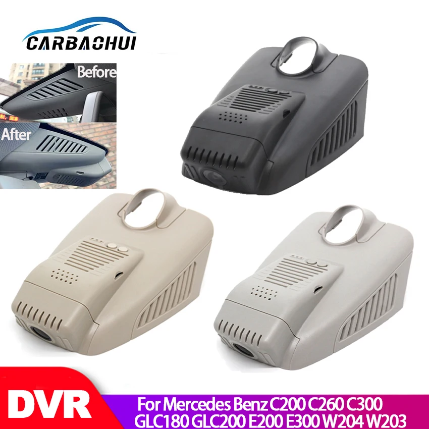 

Car DVR Wifi Video Recorder Dash Cam Camera For Mercedes Benz C200 C260 C300 GLC180 GLC200 E200 E300 W204 W203 Night vision hd