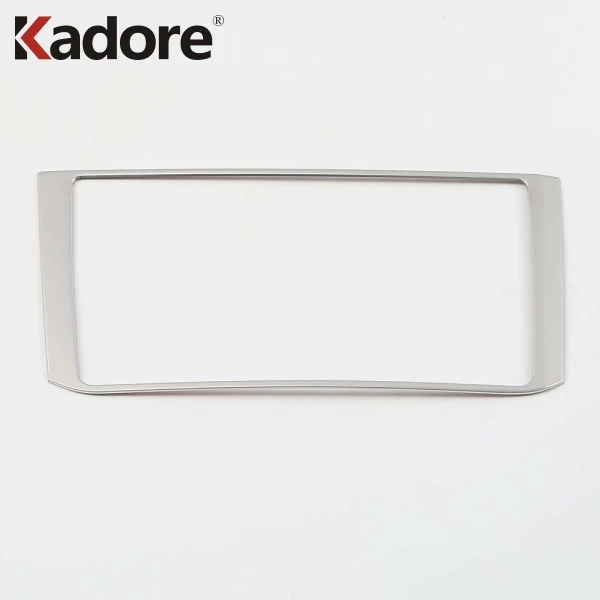 

For Volkswagen T-Roc TROC 2017 2018 2019 Stainless Steel Navigation Box Trim Cover Panel Interior Decoration Sticker Accessories