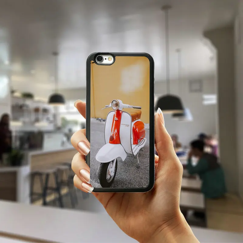 Мобильный твердый корпус для телефона PC чехол для iphone 8 7 6 6S Plus X XR XS Max 5s 5 SE 4 4s мотокросса для девочек - Цвет: Picture 7