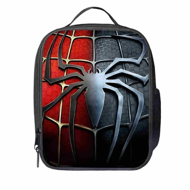

Thermal Cartoon Spiderman Lunch Bag for Women Cute Kids Thermo Insulated Boys Girls Picnic Food Bag Cooler Lunch Box