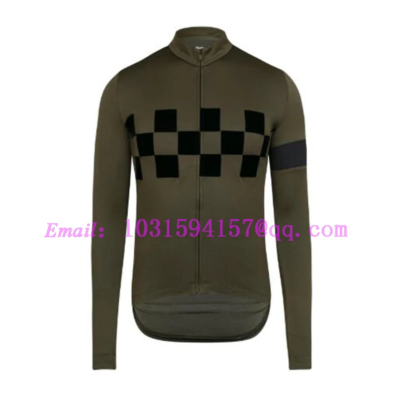 RCC команда Велоспорт Джерси с длинным рукавом мужская зимняя флисовая куртка mallot велосипедная одежда ropa ciclismo abbigliamento ciclismo invernale - Цвет: jersey