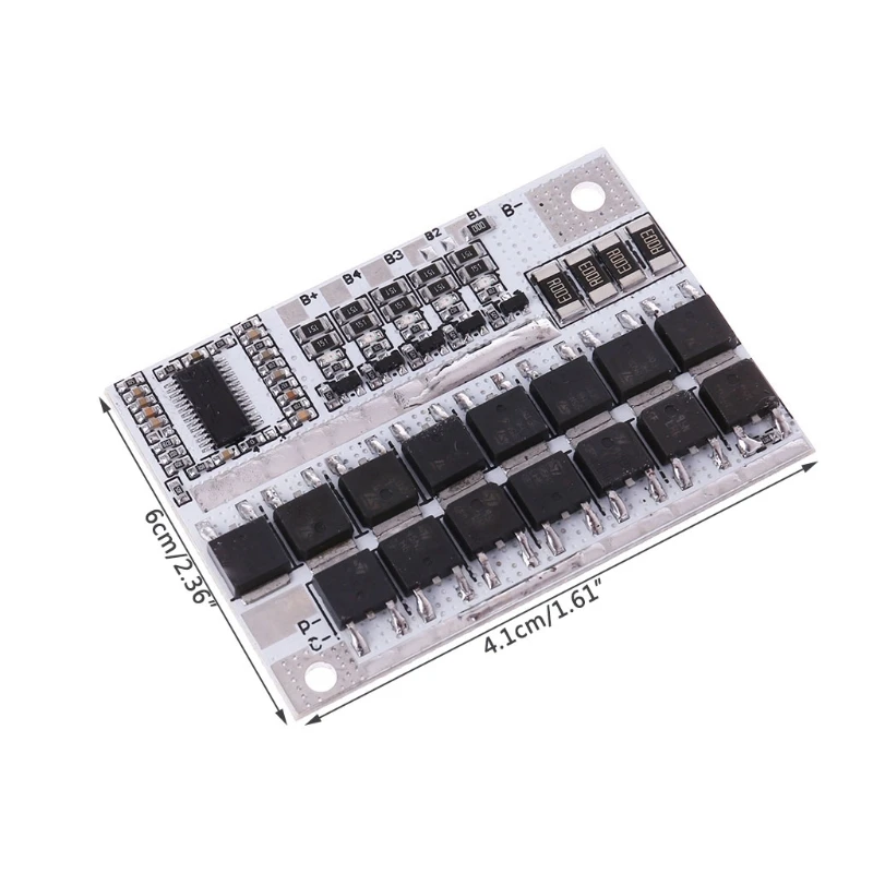 

12V 100A 4S BMS Li-ion LiFePO4 LiFe LMO Lithium Battery Protection Circuit Board MOLC