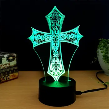 

Table Desk Light 3D Souvenir Gift Touch Switch Acrylic LED Night Light Lamp Acrylic Room Atmosphere Light for Home Office
