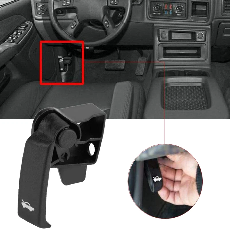 Hood Latch Release Pull Handle for 1995 2007 Chevrolet Chevy GMC