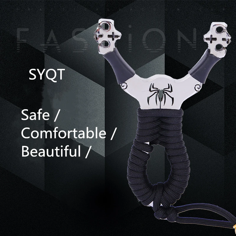 Рогатка из нержавеющей стали с двумя карточками точная Мощная 304 для резки