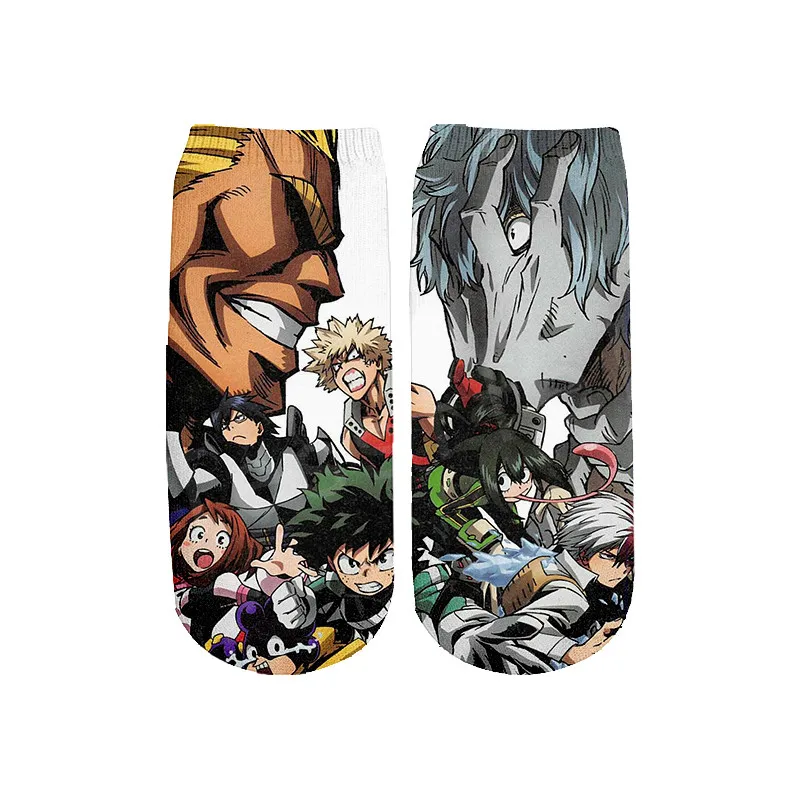 Рождественский Санта-Клаус, 3 Dfull, с принтом, для женщин, мужчин, мальчиков и девочек, с героями мультфильмов, Harajuku, повседневные новые модные носки, стиль-1