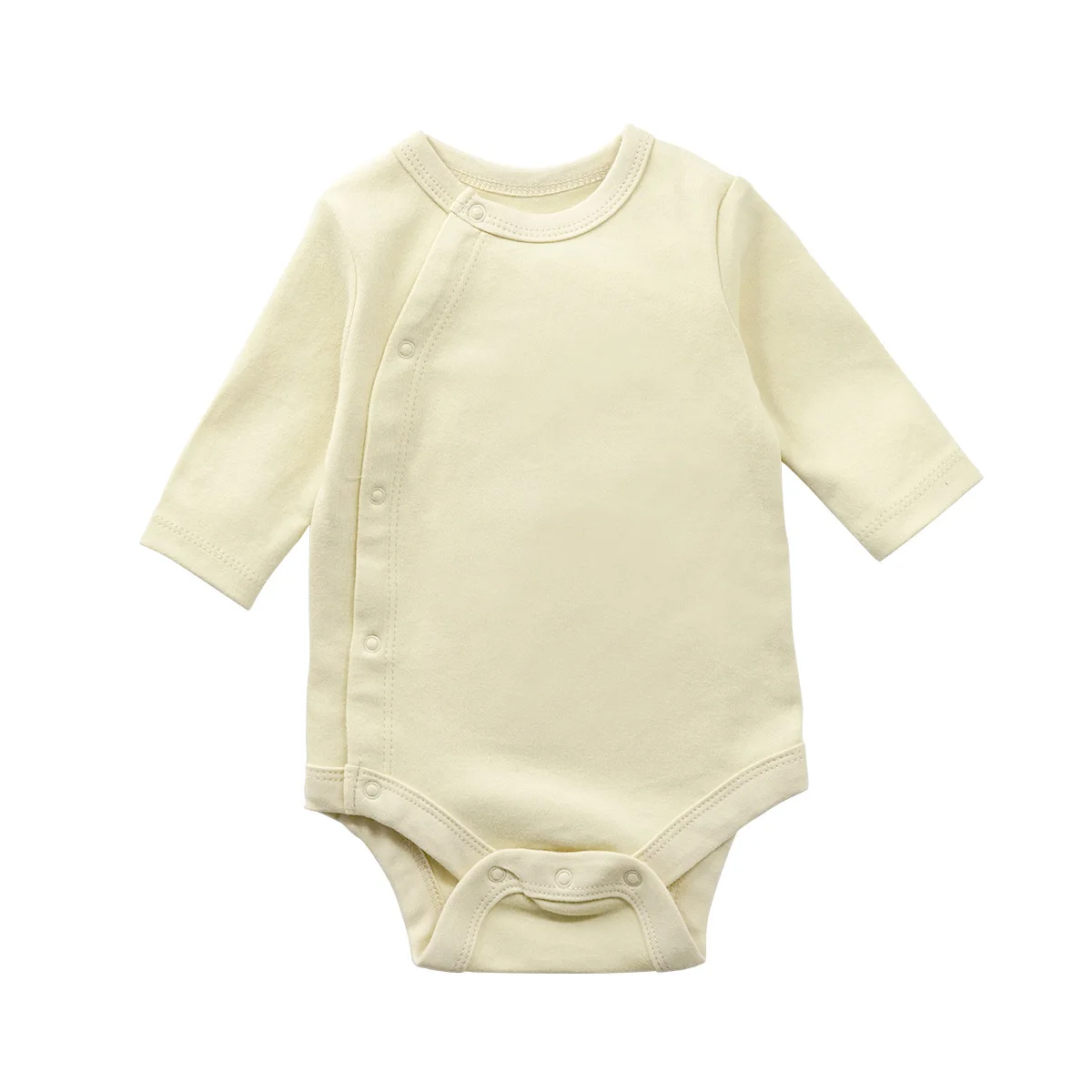 baby Bodysuits cotton One-Pieces boy clothes long new born costume toddler bodysuit long sleeves babygirl onesie clothing 6-18M - Цвет: 02  Yellow