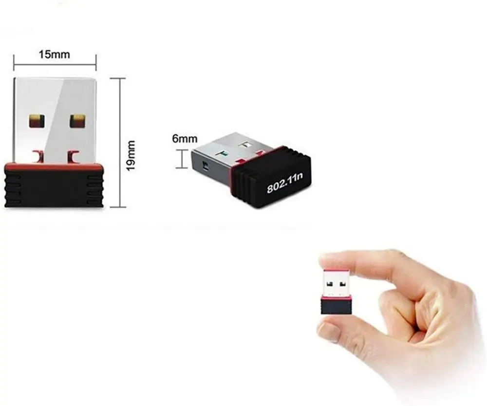 ZEXMTE мини беспроводная сетевая карта 150 Мбит/с USB WiFi адаптер для ПК ноутбук поддержка окна 10 8 7 MAC 2,4 ГГц беспроводной адаптер