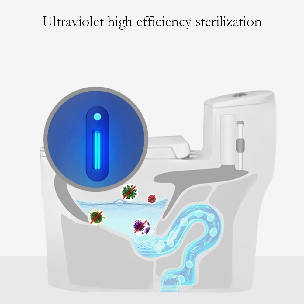 Handheld Ultraviolet UV Sterilizer Lamp Toilet Bacteria Lamp Disinfection Lamp UV Sterilizer Portable UVC Germicidal Rod