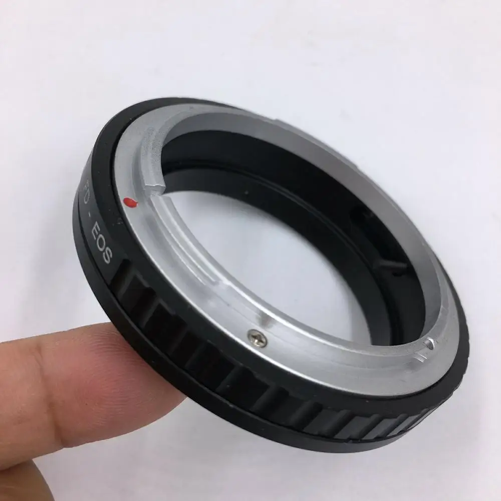 Для Canon объектив FD К EOS EF камера FD-EOS крепление для труб переходное кольцо алюминиевый литой адаптер кольцо без стекла