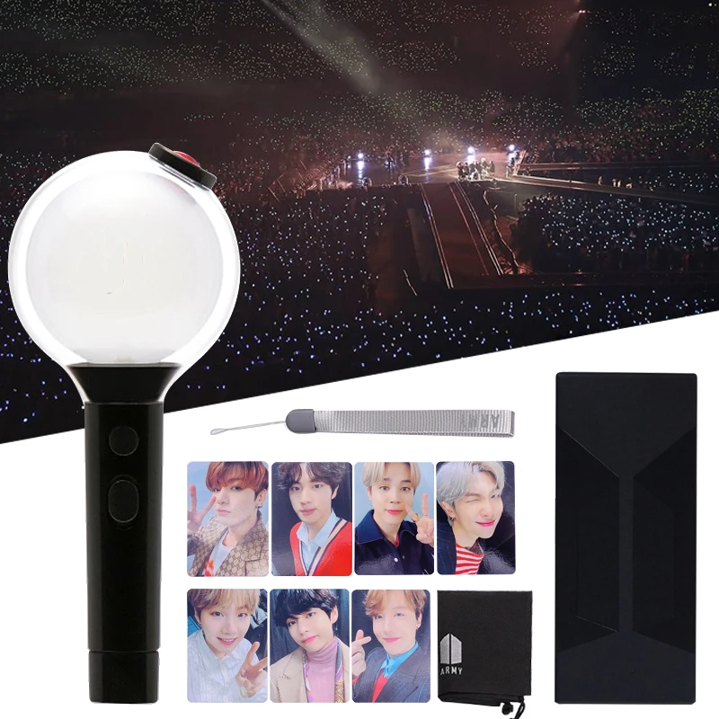Kpop светильник Stick Special Edition SE карта души Ver.4 армейская бомба Ver.3 ограниченная