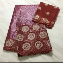 Новое поступление камень Африканский Базен riche ткань с вышивкой кружева/Базен riche платье Материал нигерийский PL02