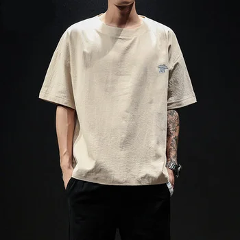 

Men's short sleeve t-shirt fashion casual clothes half sleeve 7068