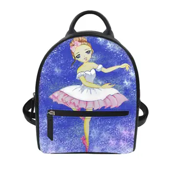 

Women's luxury backpacks Ballet girl Print Bagpack Casual Anti Theft Backpack for ladies travel backpack