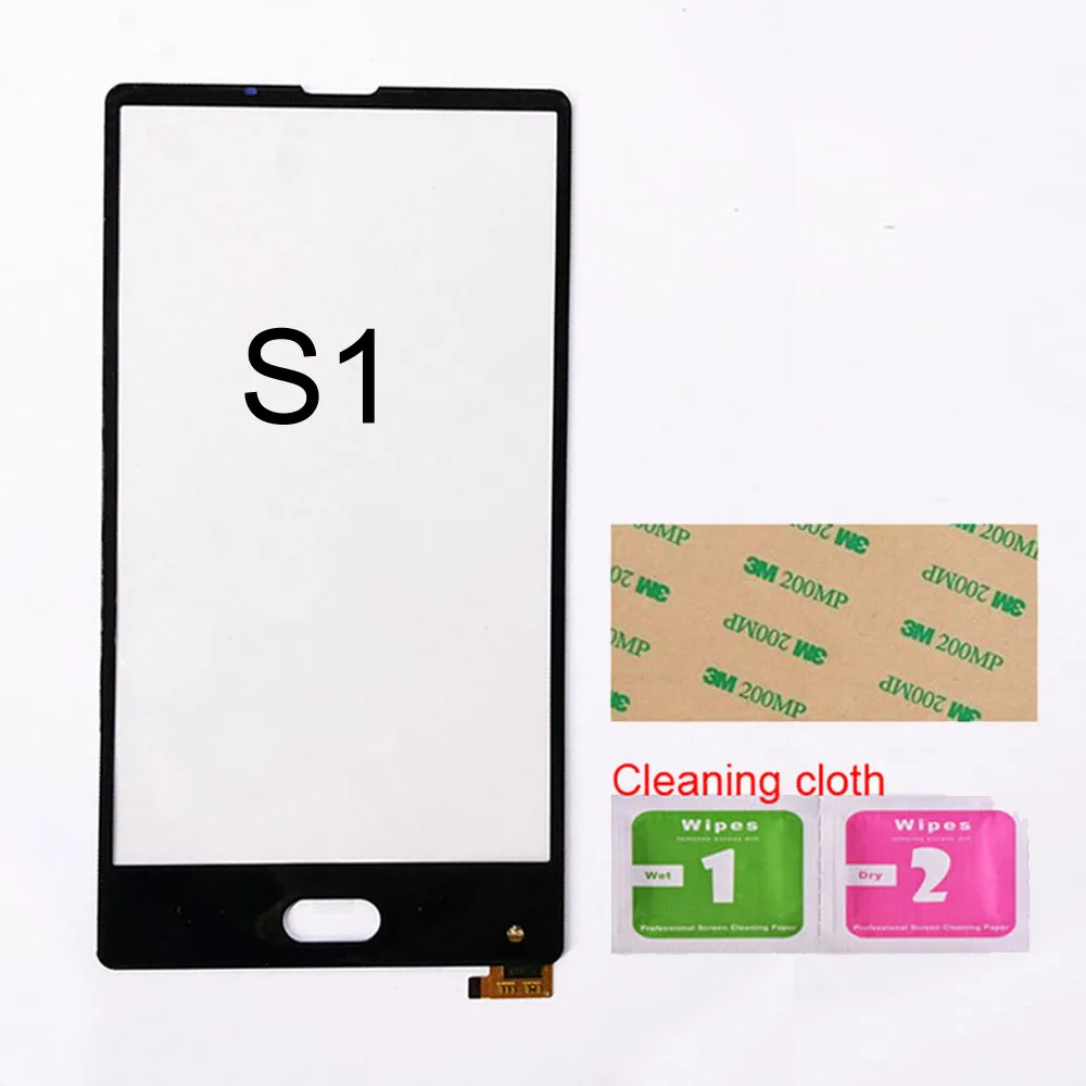 S1 Black No Tool 5,5 ''S1 S8 сенсорный экран для Bluboo S8 S1 сенсорный экран дигитайзер Сенсорная панель Замена - Цвет: S1 Black No Tool