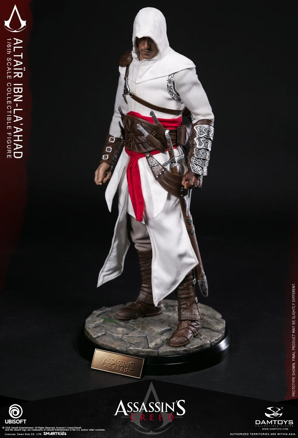 1:6 масштаб фигурка кукла Assassin's Creed белый ассасин Альтаир 1" фигурка Коллекционная кукла пластиковая модель игрушки