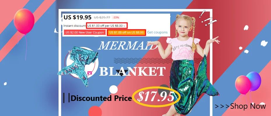 mermaid blanket