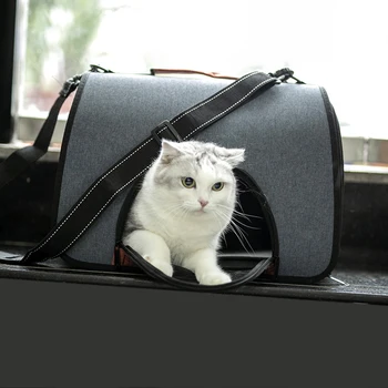 

Portable Pet Cats Dogs Carrier Cat Dog Pet Travel Bag Designed for Travel Hiking Walking Outdoor for Weight within 4kg