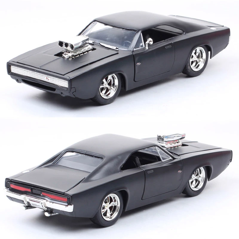 1/24 scale big Jada Dom racer street The DODGE Charger RT 1970 Diecast ...