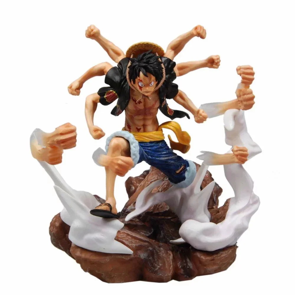 

One Piece Monkey D Luffy Anime Figure Toys for Children PVC Ace Action Brinquedos Juguetes Doll Model Luffy Collectible Figurine
