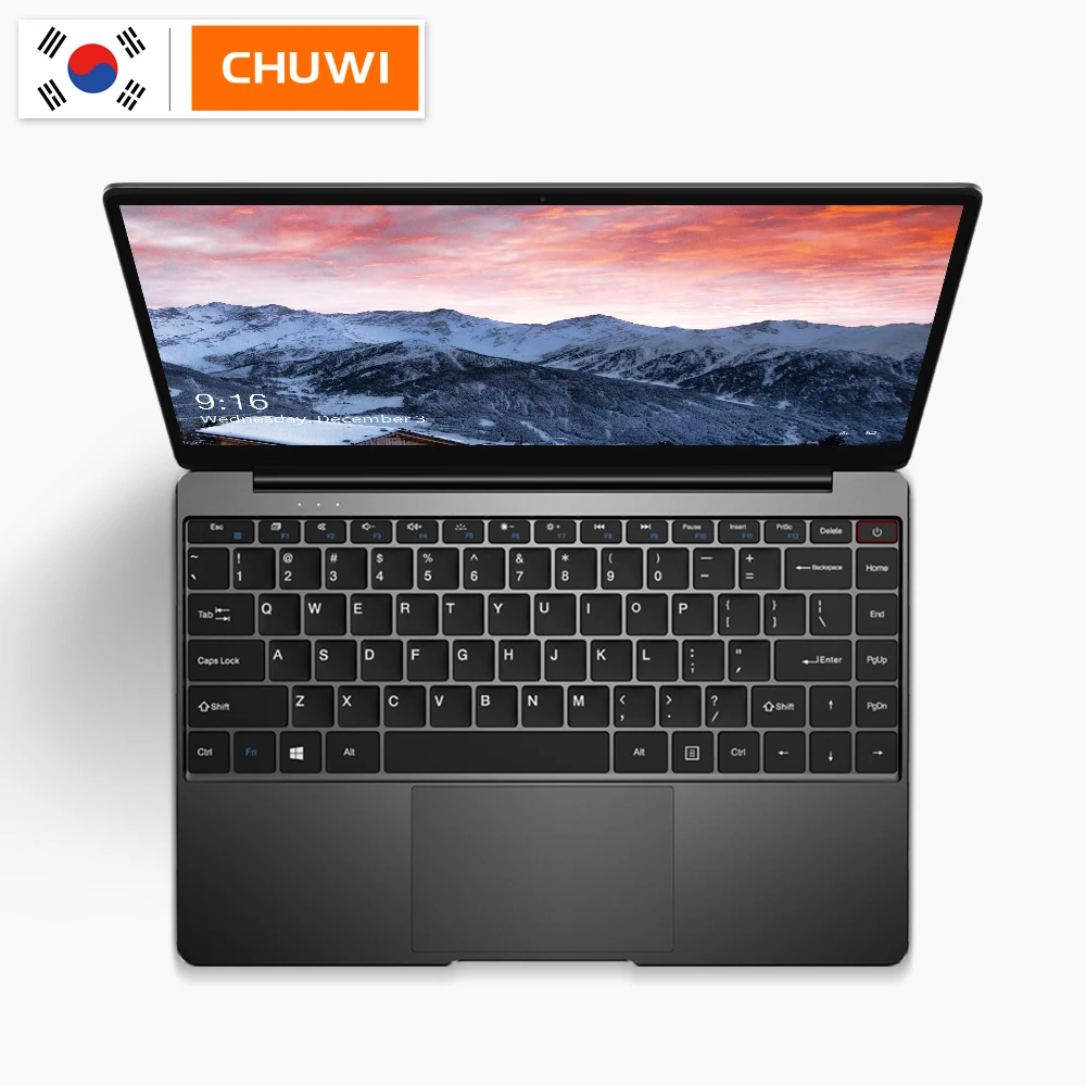 Ноутбук CHUWI AeroBook 13,3 дюймов 1920*1080 с процессором Intel Core M3 6Y30 Windows 10 8 ГБ ОЗУ 256 ГБ SSD с клавиатурой с подсветкой type-C