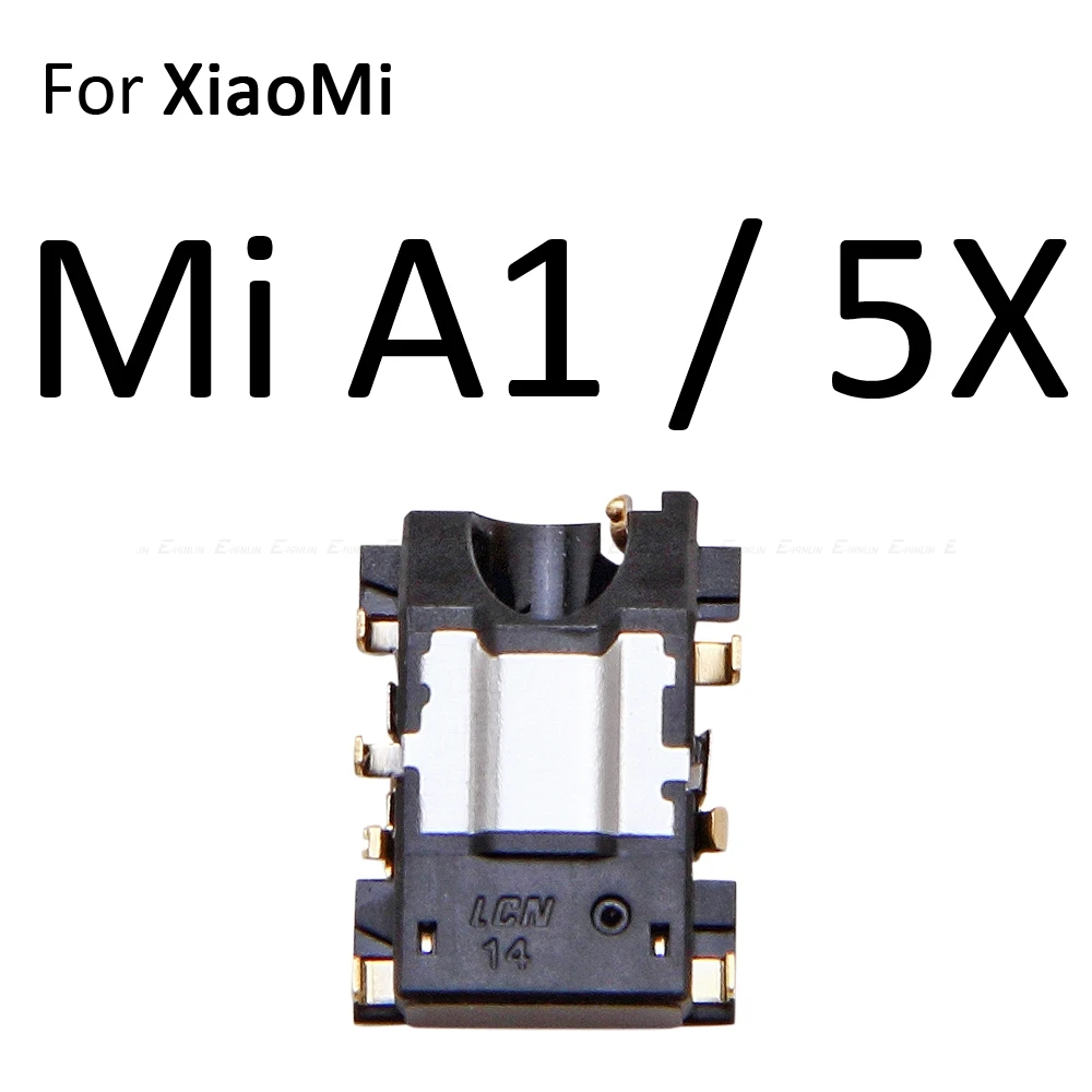 Разъем для наушников, наушники, аудио шлейф для XiaoMi PorcoPhone F1 Mi A1 A2 Lite 9T Pro Max 2 5X 5C 5 4C, части разъема - Цвет: For Xiaomi Mi A1