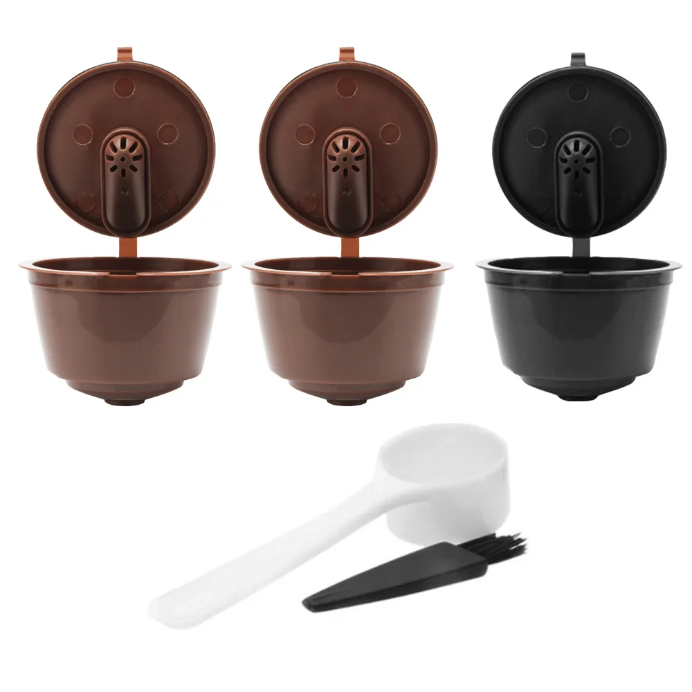 3pcs A 3-го поколения кофе капсулы фильтры для Nescafe dolcee Gusto многоразового использования Кофе Чай капельницы корзины - Цвет: 3pcs A