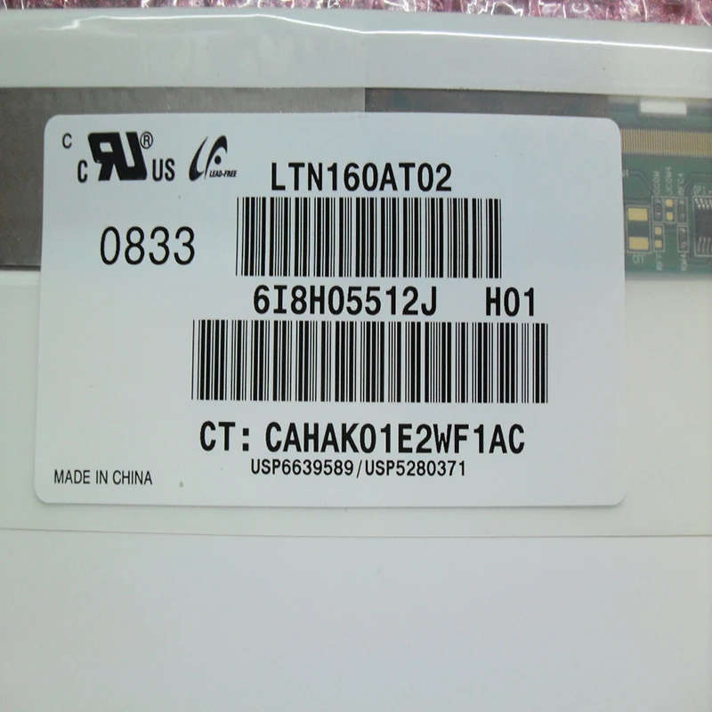 LTN160AT01 A01 LTN160AT02 LTN160AT04 для Asus X61S ACER Aspire 6930G 6935 6935G Toshiba AX/53 hp K hp CQ60 ЖК-экран ноутбука