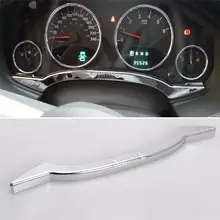 1 шт. ABS внутренняя приборная панель Накладка для 2011- джип Компас Патриот интерьерные молдинги аксессуары Новинка