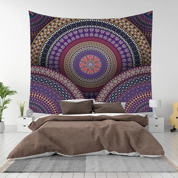 

Home Decor Mandala Bohemia Wall hanging Tapestry fabric wall living room background mural Yoga beach mat tapiz гобелен на стену