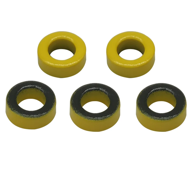 

5pcs Micrometals T50-6 Carbonyl Iron Powder Toroidal Core RF Toroid HF HAM QRP Cores For Microwave / RF Filters