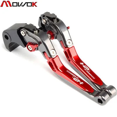 Silver Red Silver Для R1250GS Rallye hp R1250GS ADV hp R1250GS CNC полностью черные регулируемые складные выдвижные рычаги тормоза мотоцикла сцепления - Цвет: Silver Red Silver