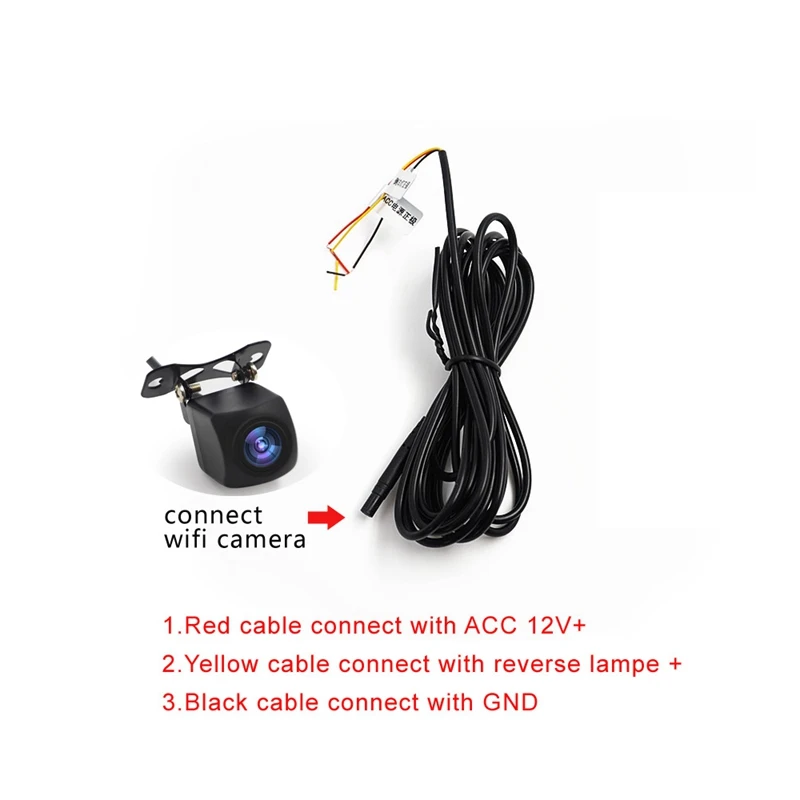 Беспроводная Автомобильная камера заднего вида, Wi-Fi, спринт, ночная камера заднего вида, Hd Mini для Ios и Android