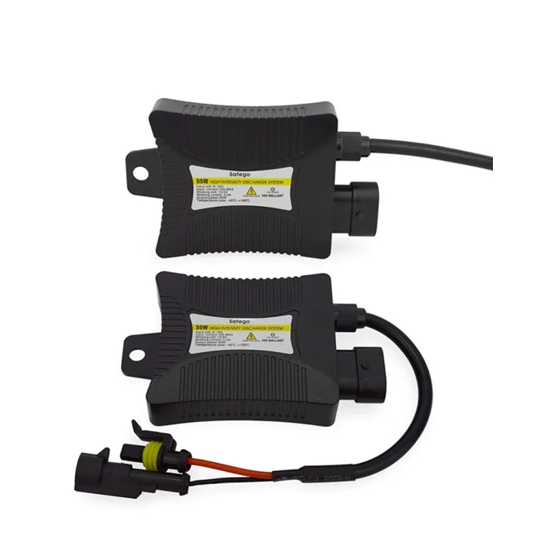 Safego 2pcs 12v Hid Xenon Ballast 55w Digital Slim Xenon Hid Ballast