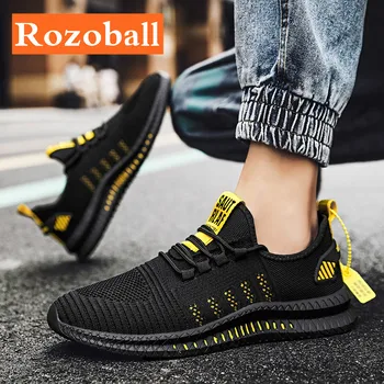 

Fashion Men Sneakers Light Breathable Men Running Shoes Casual Mesh Sport Shoes Comfort Men Terkking Shoes Dropshipping Rozoball