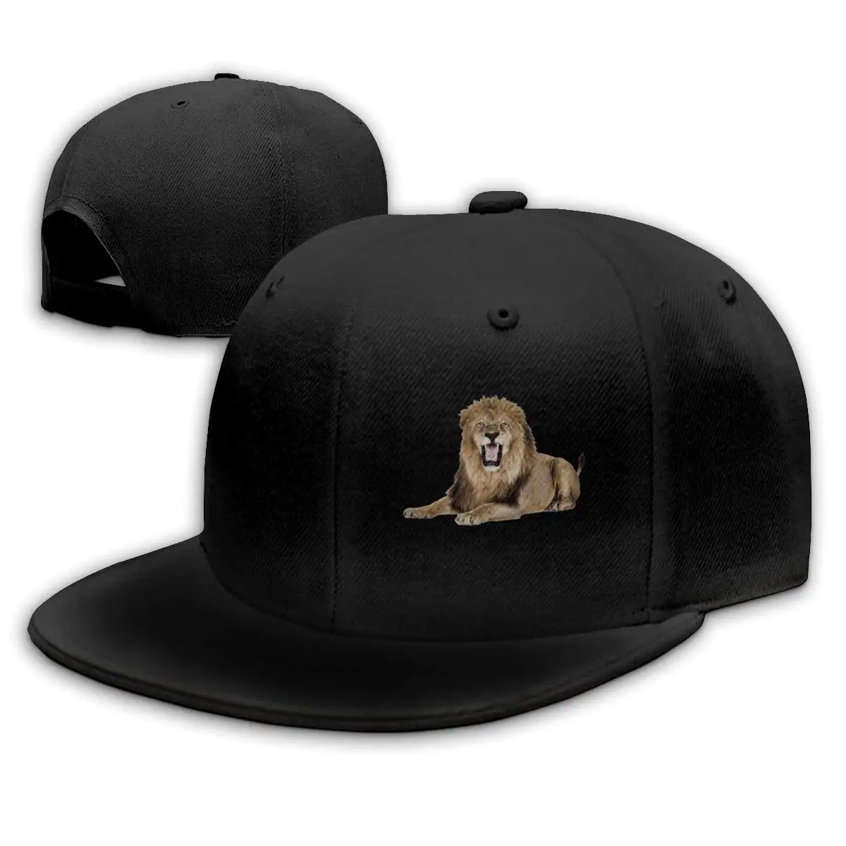 TSDFCCool TSDFCn Adjustable Flat Bill Baseball Caps Men Black | Аксессуары для одежды