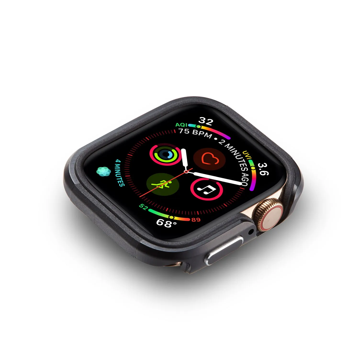 Aluminum Alloy Frame strap bumper Watch Protective Case Cover Bumper for iWatch cover Series 4/5 40/44mm protective Case
