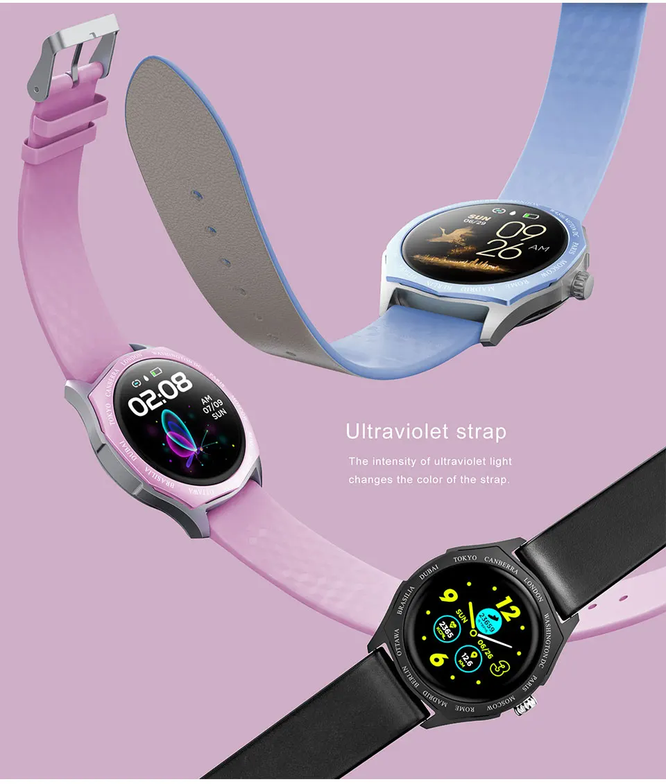 DIGOOR Smart Fitness bracelet blood pressure measurement relogio Heart rate Smart band watch Smart watch women men PK mi band 4 (6)