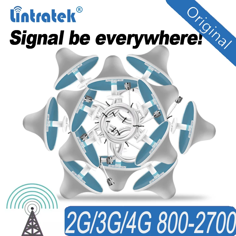 800 2700 МГц антенна для GSM WCDMA DCS UMTS и 4G LTE ретранслятор сигнала усилитель 3dBi Omni