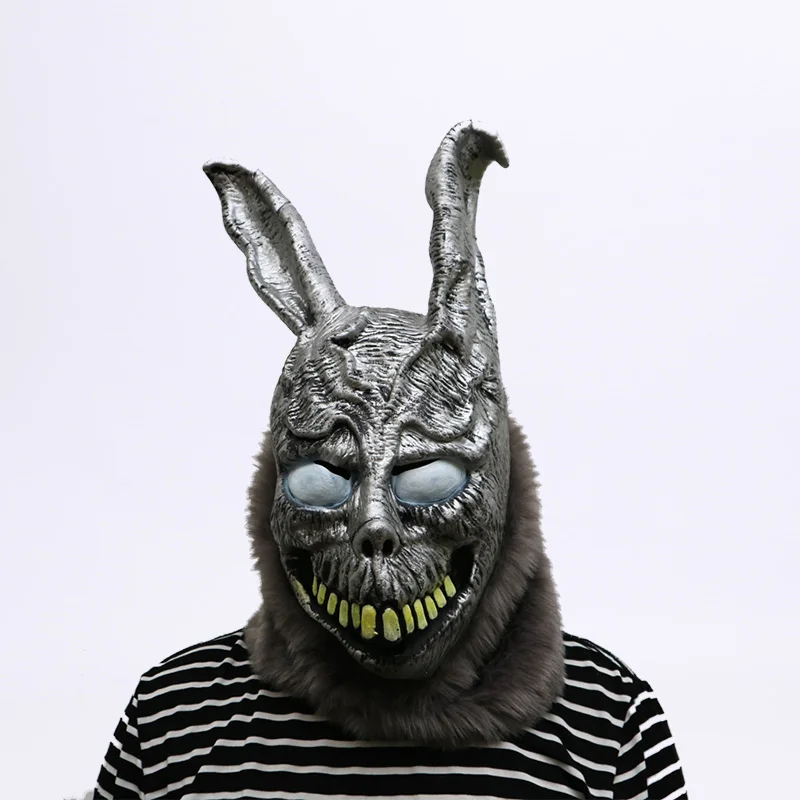 

Horror mask Evil rabbit Halloween Masks Cosplay Performance props Holiday party Funny props Donnie Darko FRANK Toys mask