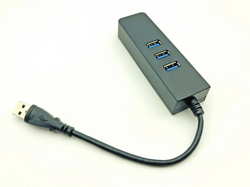 USB 3,0 Ethernet адаптер с 3 Порты USB3.0 док-станция USB RJ45 Gigabit Ethernet Lan 10/100/1000 Мбит сетевой карты для ноутбука Macbook