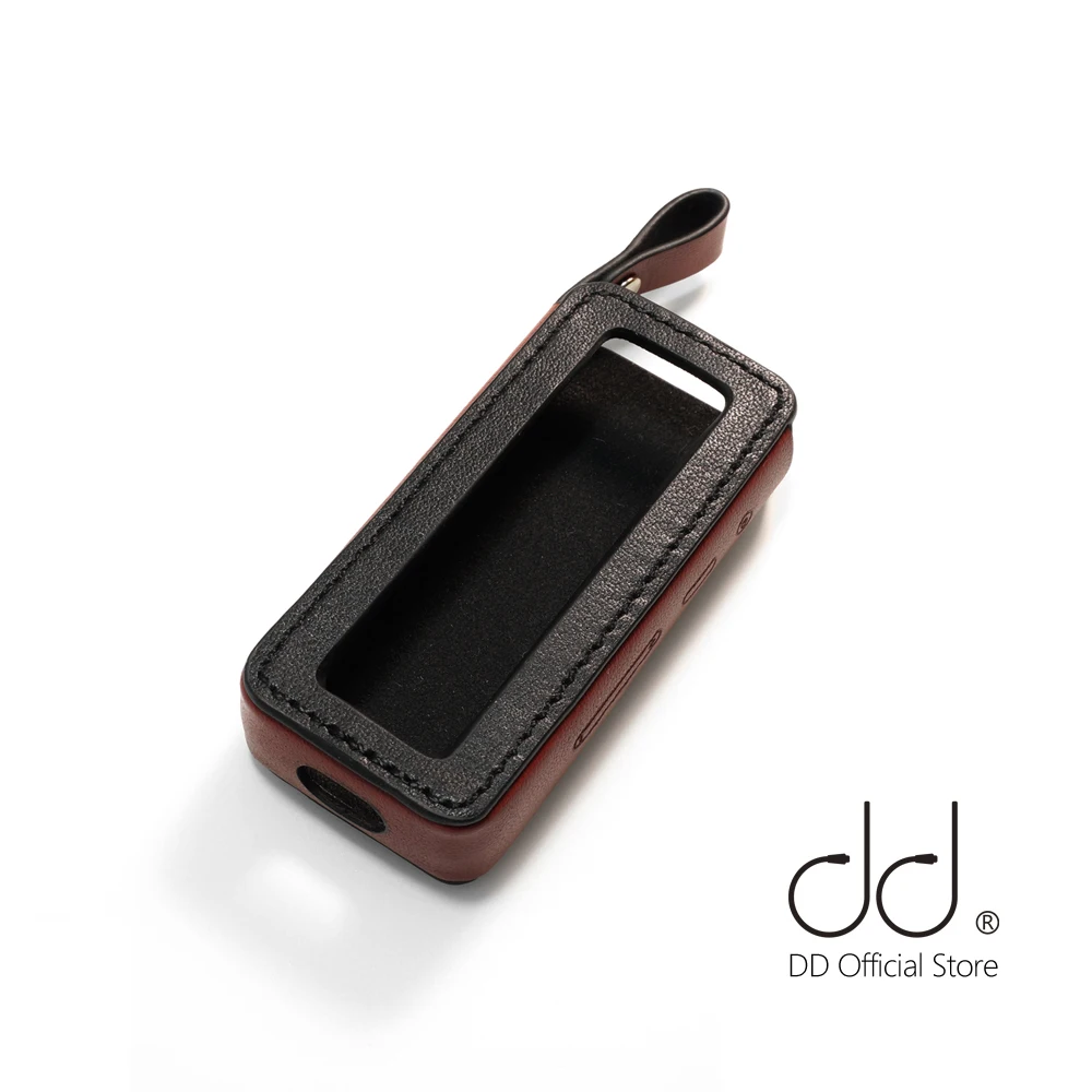 DD ddHiFi C B5 кожаный чехол для FiiO BTR5 Bluetooth AMP адаптер черный|Аксессуары MP3 плееров и