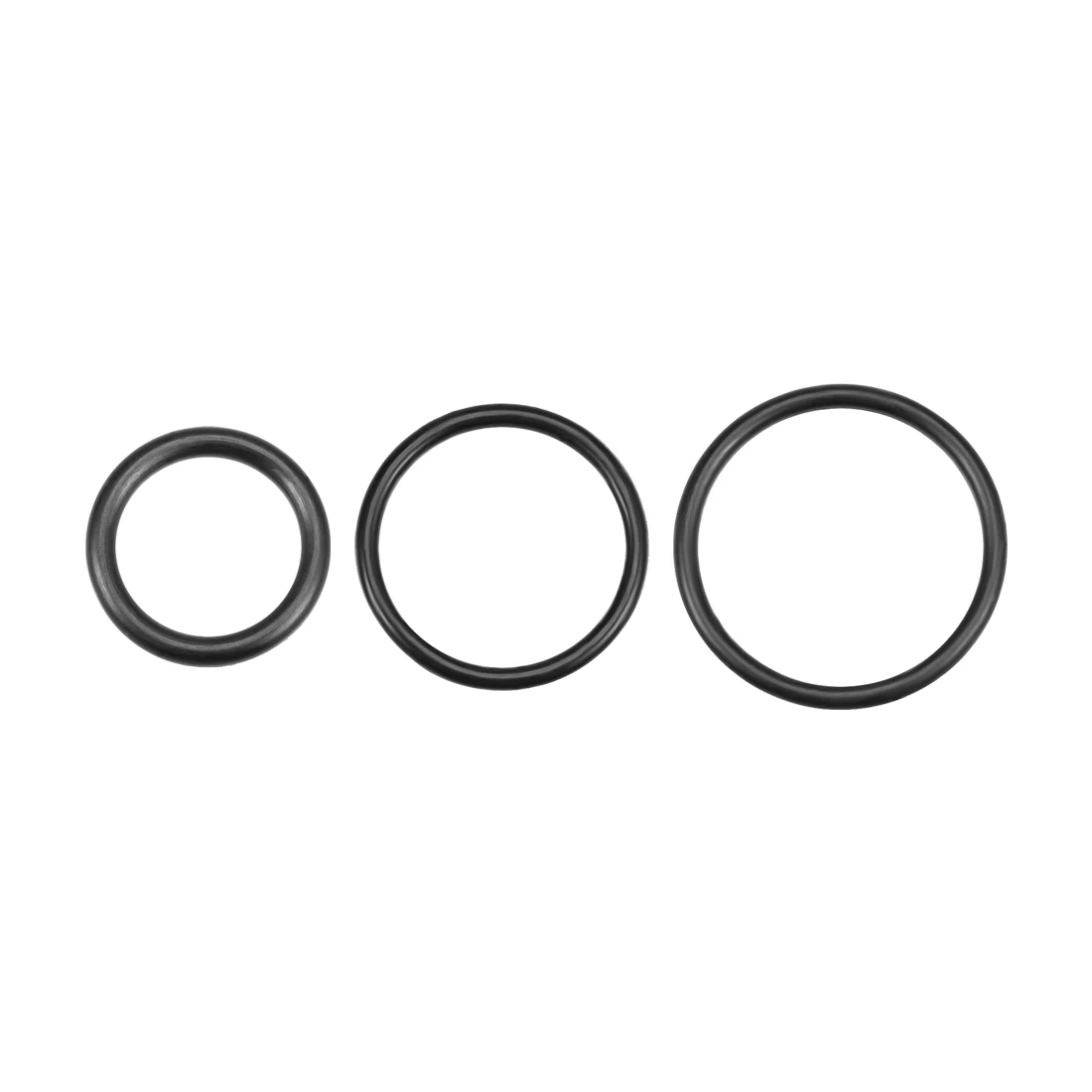 

uxcell 50Pcs O-Rings Nitrile Rubber 2.5mm Width Round Seal Gasket to to Petroleum Oils Greases Hydraulic Fluids Alcohol