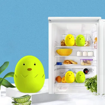 

Refrigerator Deodorizer Egg Remove Odor Adsorbent Ball Diatom Purify Air Absorb Bad Smell For Kitchen Accessories Household